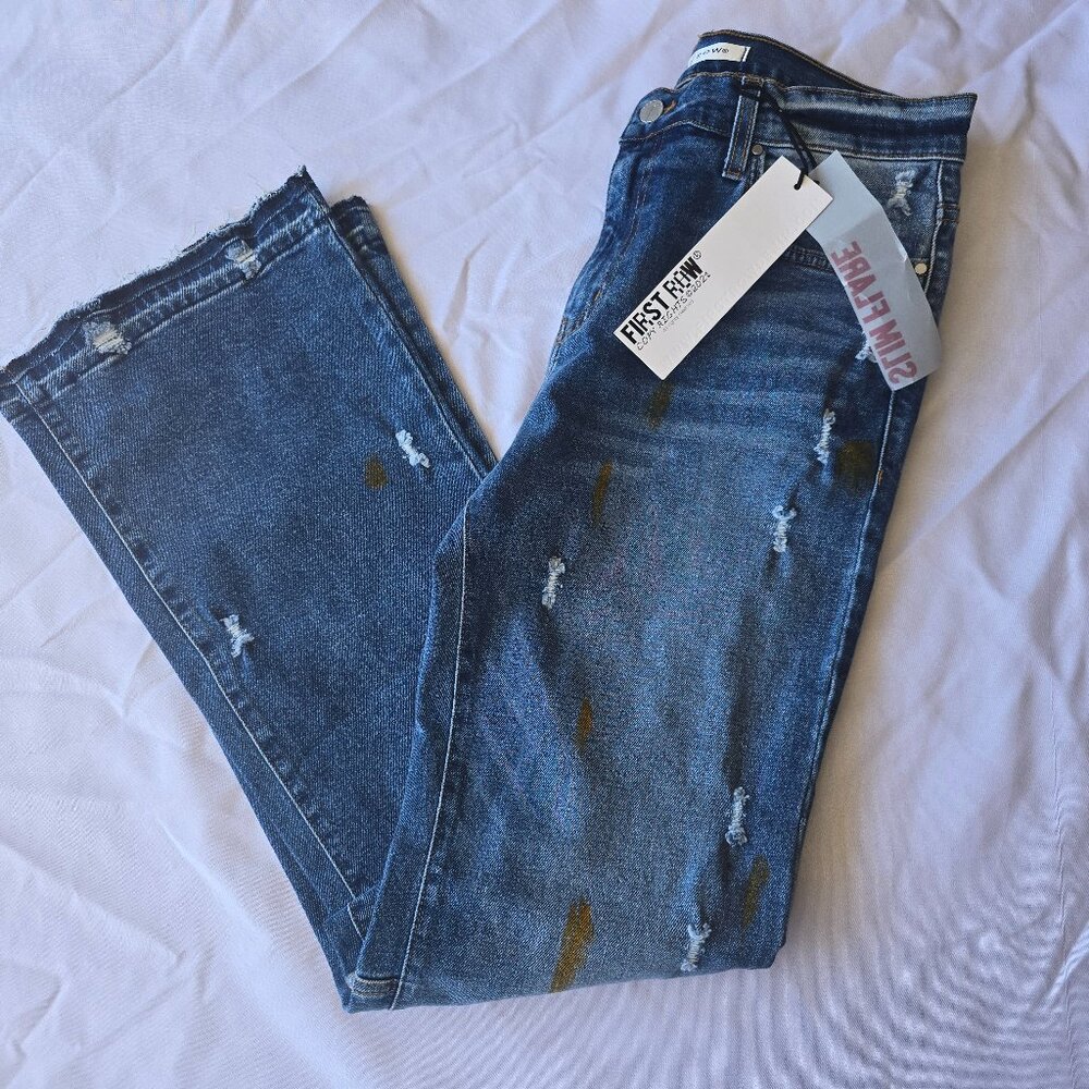 First Row Slim flare Jeans 32x33